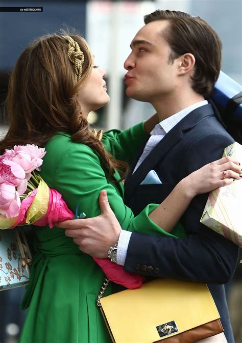 blair and chuck dating in real life